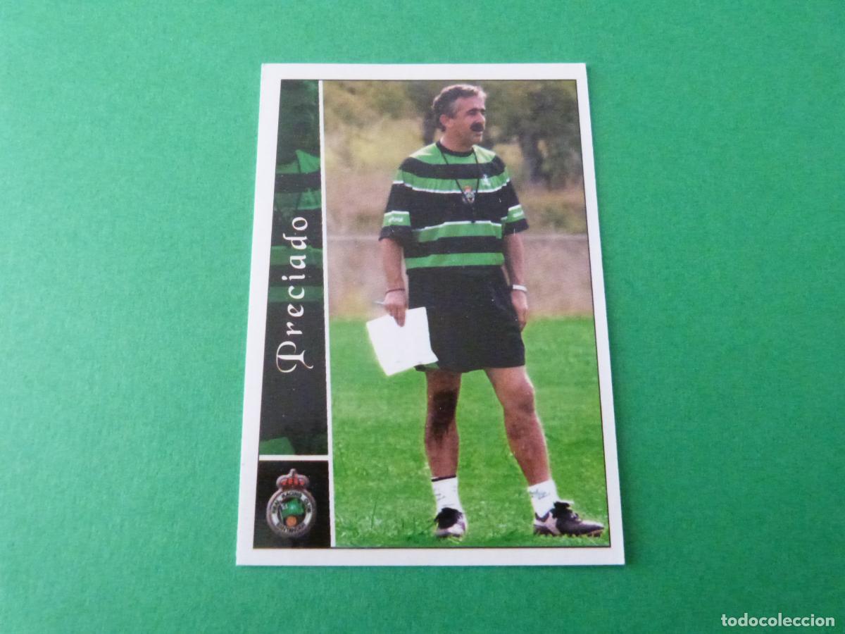 Football Stickers: TRADING CARD FUTBOL PRECIADO RACING SANTANDER N&ordm; 489 FICHAS LIGA MUNDICROMO 2003/02-03