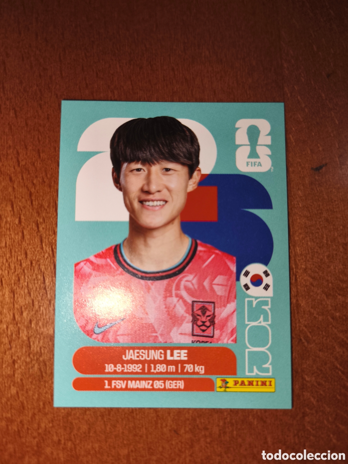 Cromos de F&uacute;tbol: KOR10 Jaesung Lee KOR 10 Fifa World Cup 2026 Corea del Sur
