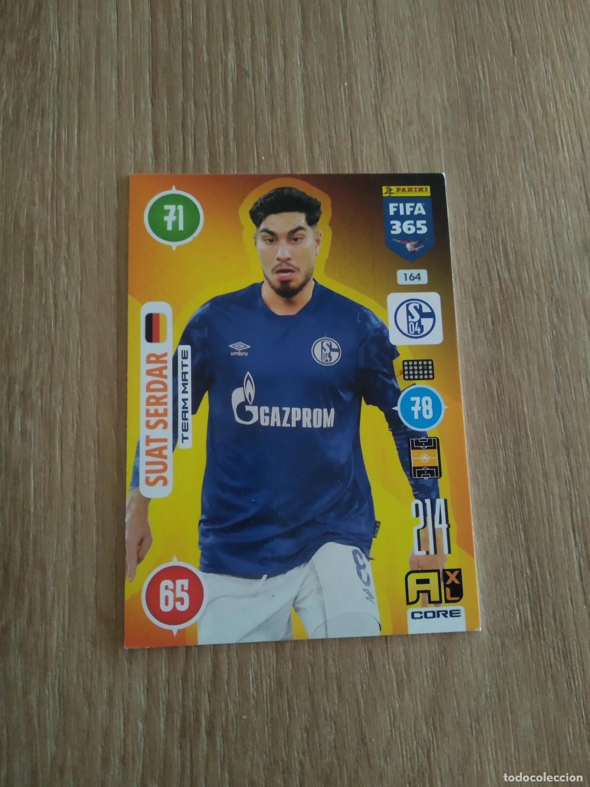 Cromos de F&uacute;tbol: 164 SUAT SERDAR SCHALKE 04 CROMO FUTBOL PANINI ADRENALYN 20-21 FIFA 365 2020-2021