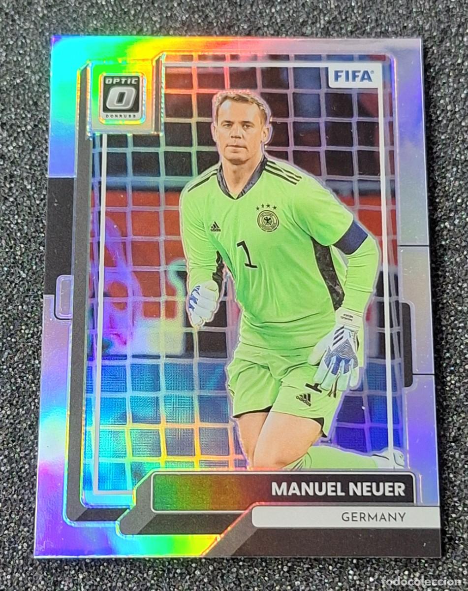 Football Stickers: Manuel Neuer Alemania Panini Donruss Soccer Optic Prizm Silver
