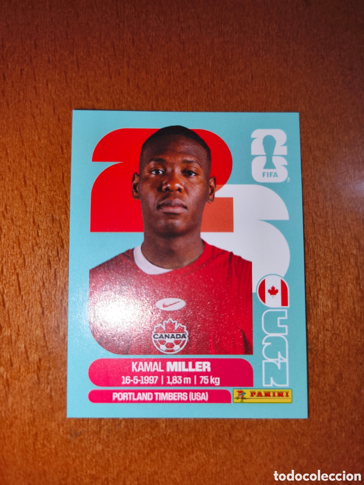 Cromos de F&uacute;tbol: CAN9 Kamal Miller CAN 9 Fifa World Cup 2026 Canad&aacute;
