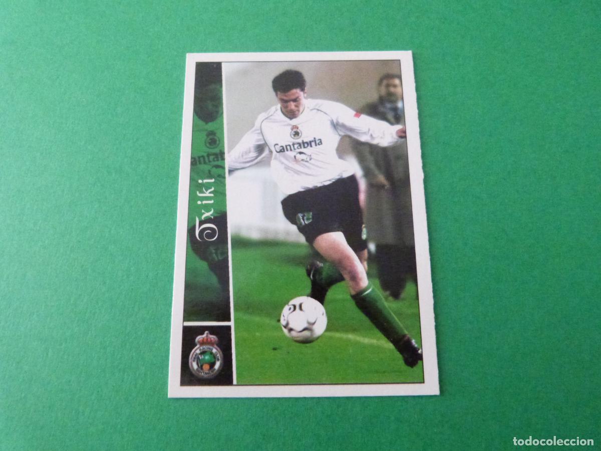 Cromos de F&uacute;tbol: TRADING CARD FUTBOL TXIKI RACING SANTANDER N&ordm; 501 FICHAS LIGA MUNDICROMO 2003/02-03