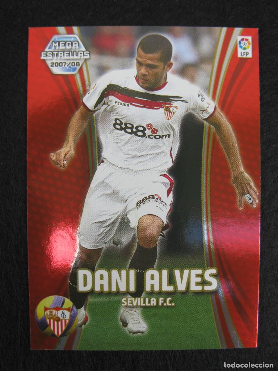Cromos de F&uacute;tbol: DANI ALVES (SEVILLA F.C.) - N&ordm; 365 - MEGAESTRELLAS - MEGACRACKS 2007-2008 - PANINI - 07-08.