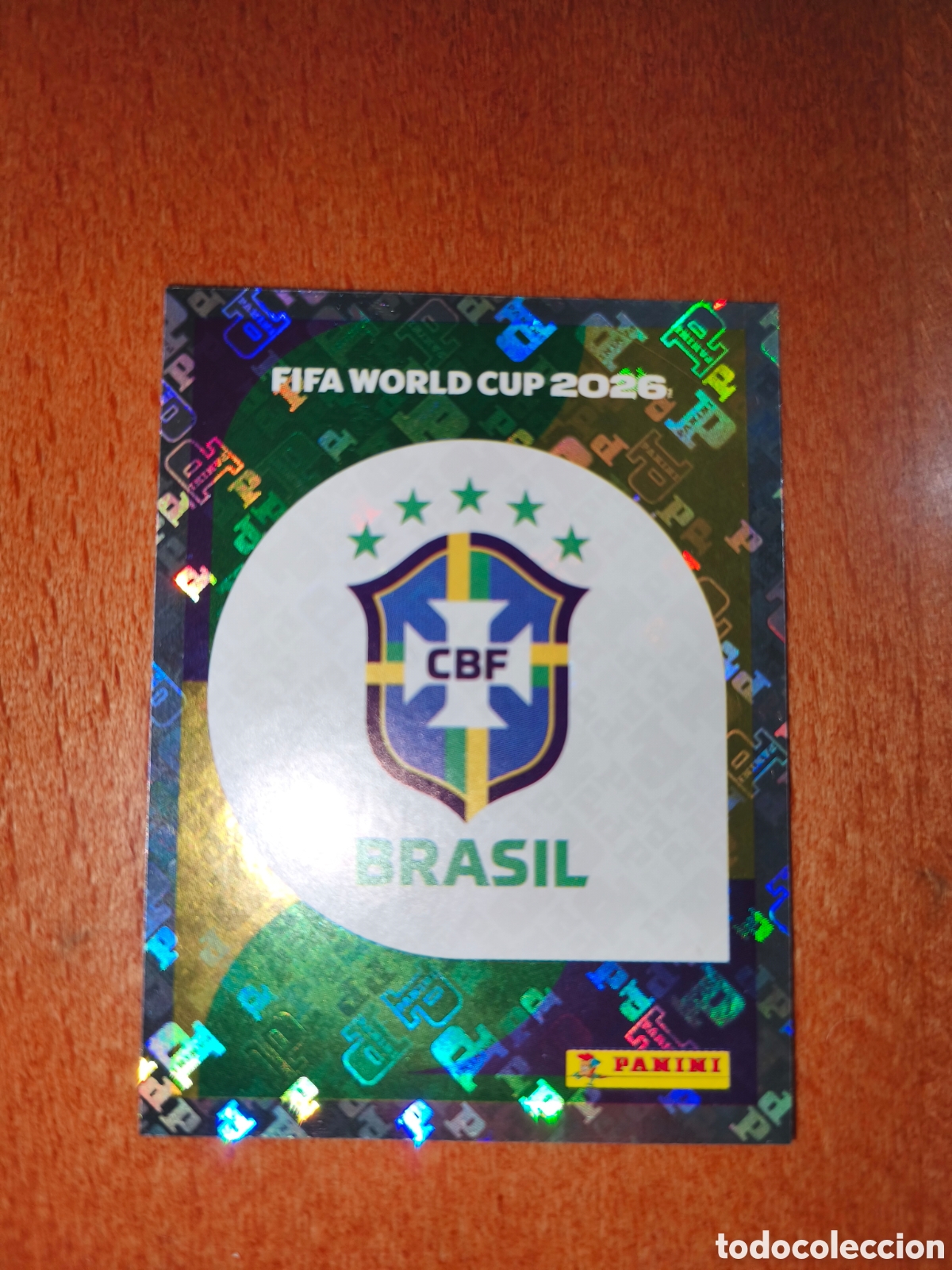Cromos de F&uacute;tbol: BRA1 Escudo BRA 1 Fifa World Cup 2026 Brasil