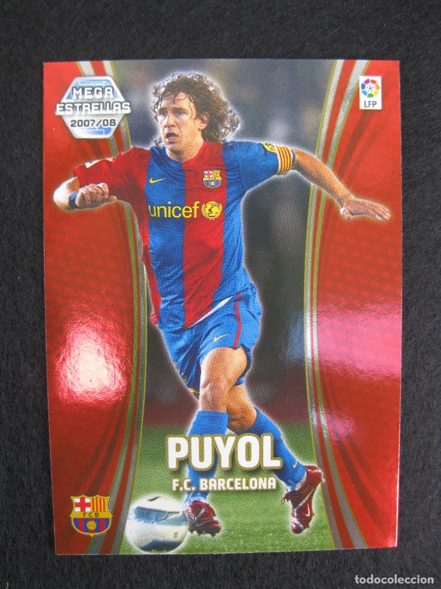 Cromos de F&uacute;tbol: PUYOL (F.C. BARCELONA) - N&ordm; 367 - MEGAESTRELLAS - MEGACRACKS 2007-2008 - PANINI - 07-08.