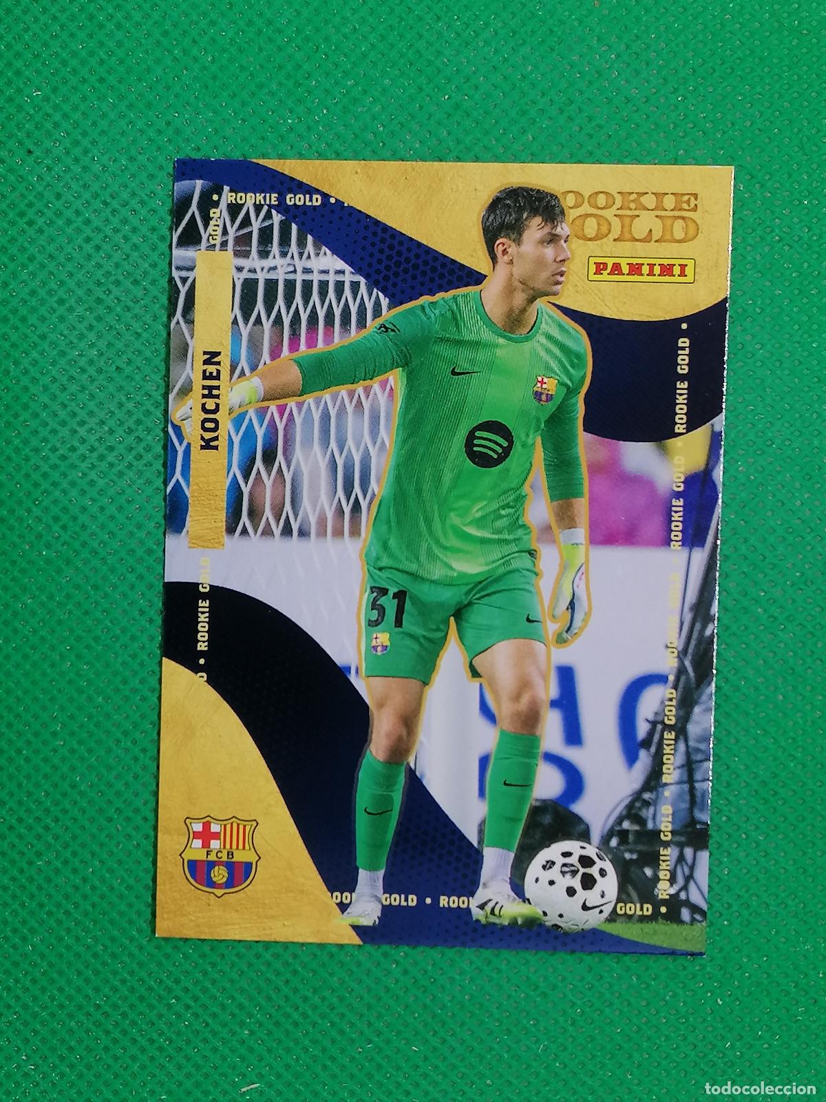 Cromos de F&uacute;tbol: 56 KOCHEN ROOKIE GOLD ⚽ PANINI CLUB BARCELONA CARD 25 26 2025 2026 ⚽