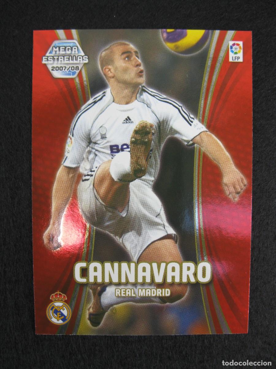 Cromos de F&uacute;tbol: CANNAVARO (R. MADRID) - N&ordm; 368 - MEGAESTRELLAS - MEGACRACKS 2007-2008 - PANINI - 07-08.