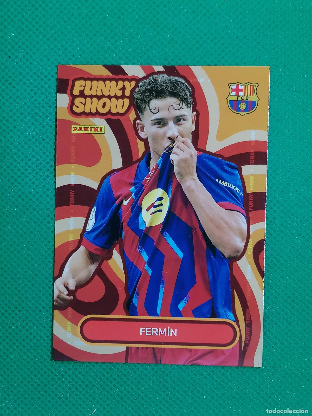 Cromos de F&uacute;tbol: 53 FERMIN FUNKY SHOW ⚽ PANINI CLUB BARCELONA CARD 25 26 2025 2026 ⚽