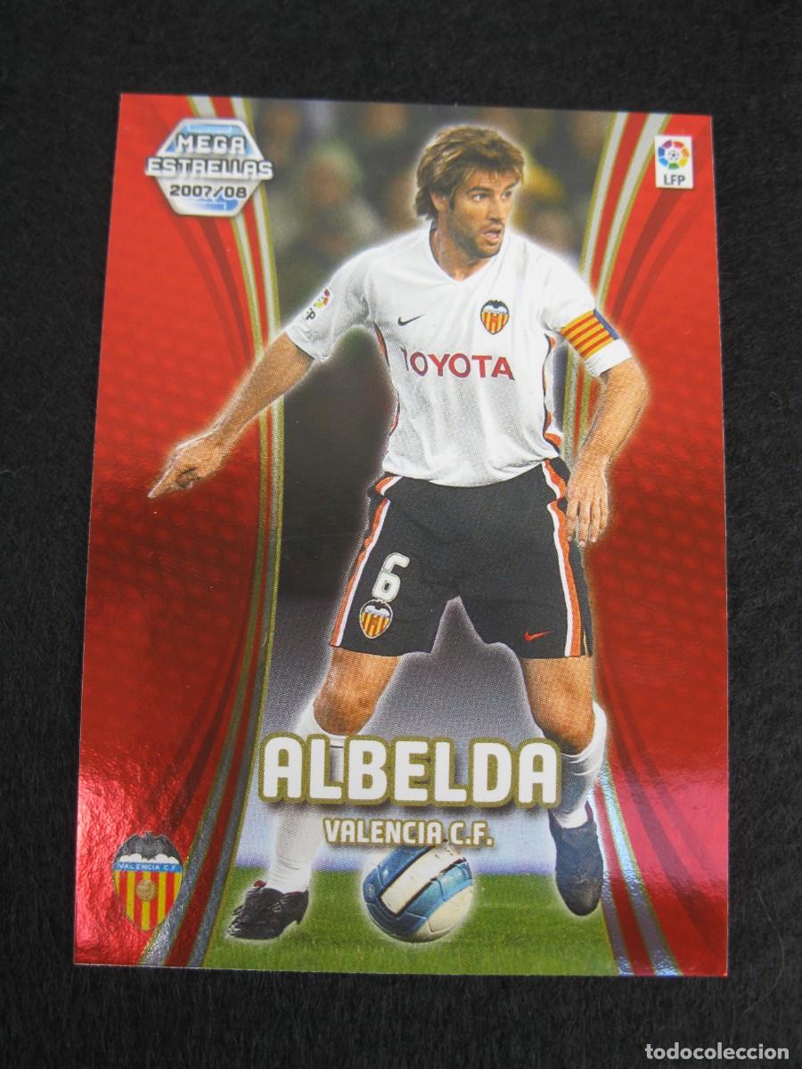 Cromos de F&uacute;tbol: ALBELDA (VALENCIA C.F.) - N&ordm; 370 - MEGAESTRELLAS - MEGACRACKS 2007-2008 - PANINI - 07-08.