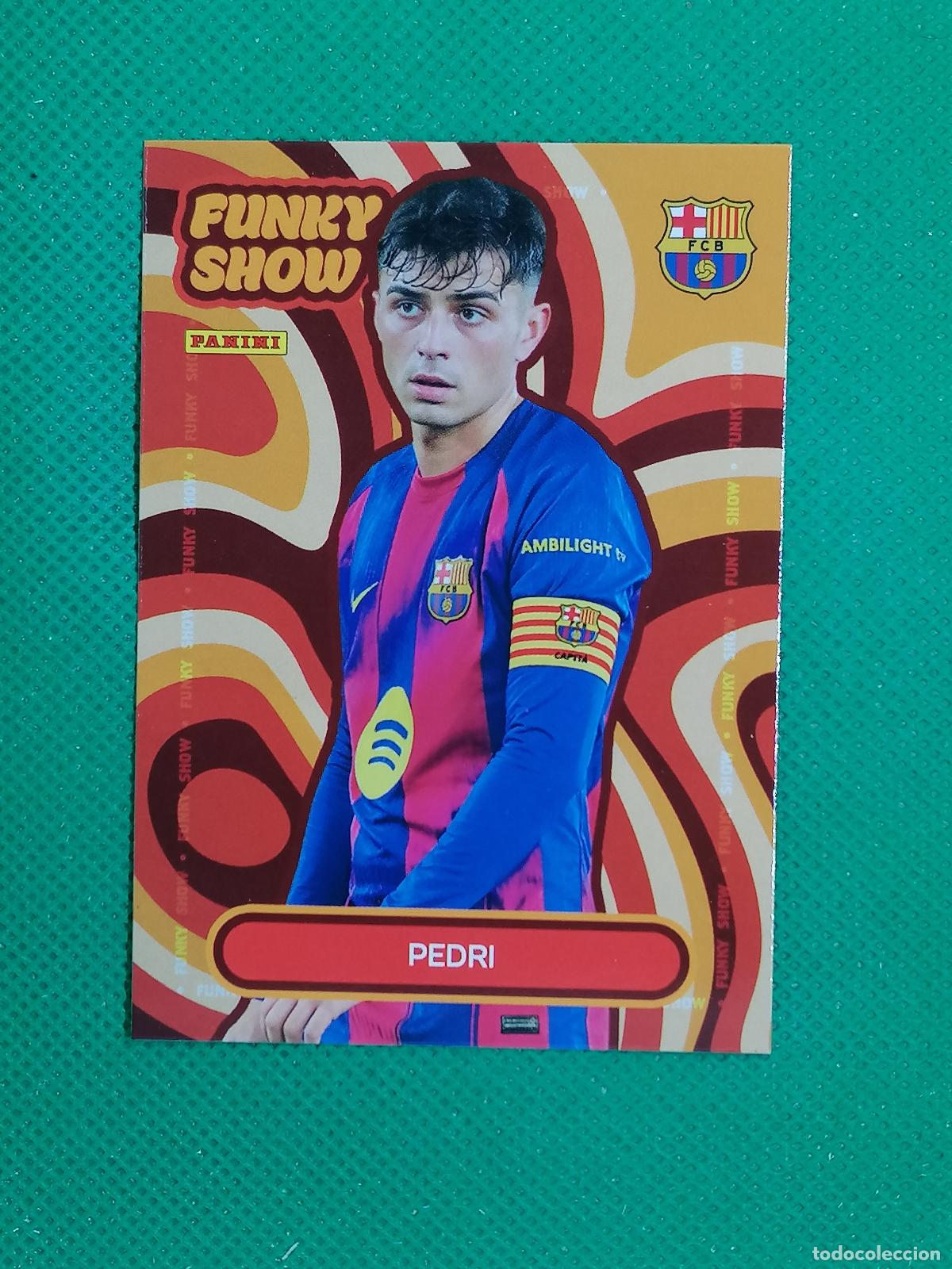 Cromos de F&uacute;tbol: 52 PEDRI FUNKY SHOW ⚽ PANINI CLUB BARCELONA CARD 25 26 2025 2026 ⚽