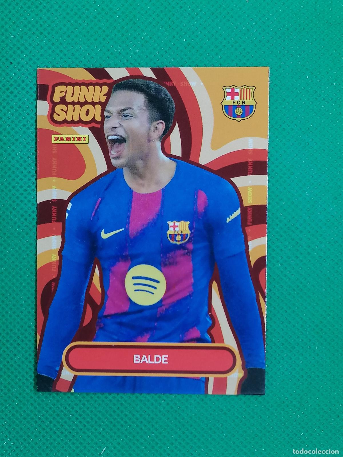 Cromos de F&uacute;tbol: 51 BALDE FUNKY SHOW ⚽ PANINI CLUB BARCELONA CARD 25 26 2025 2026 ⚽