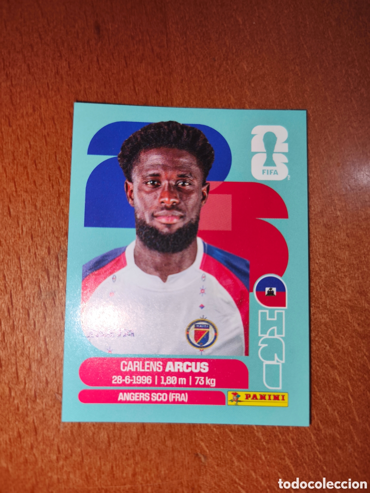 Cromos de F&uacute;tbol: HAI3 Carlens Arcus HAI 3 Fifa World Cup 2026 Hait&iacute;