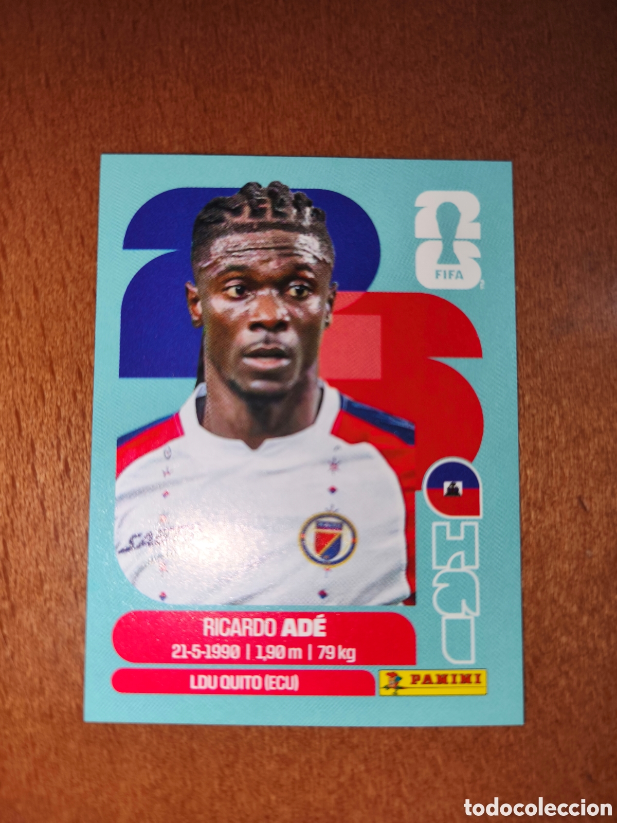 Cromos de F&uacute;tbol: HAI6 Ricardo Ade HAI 6 Fifa World Cup 2026 Hait&iacute;