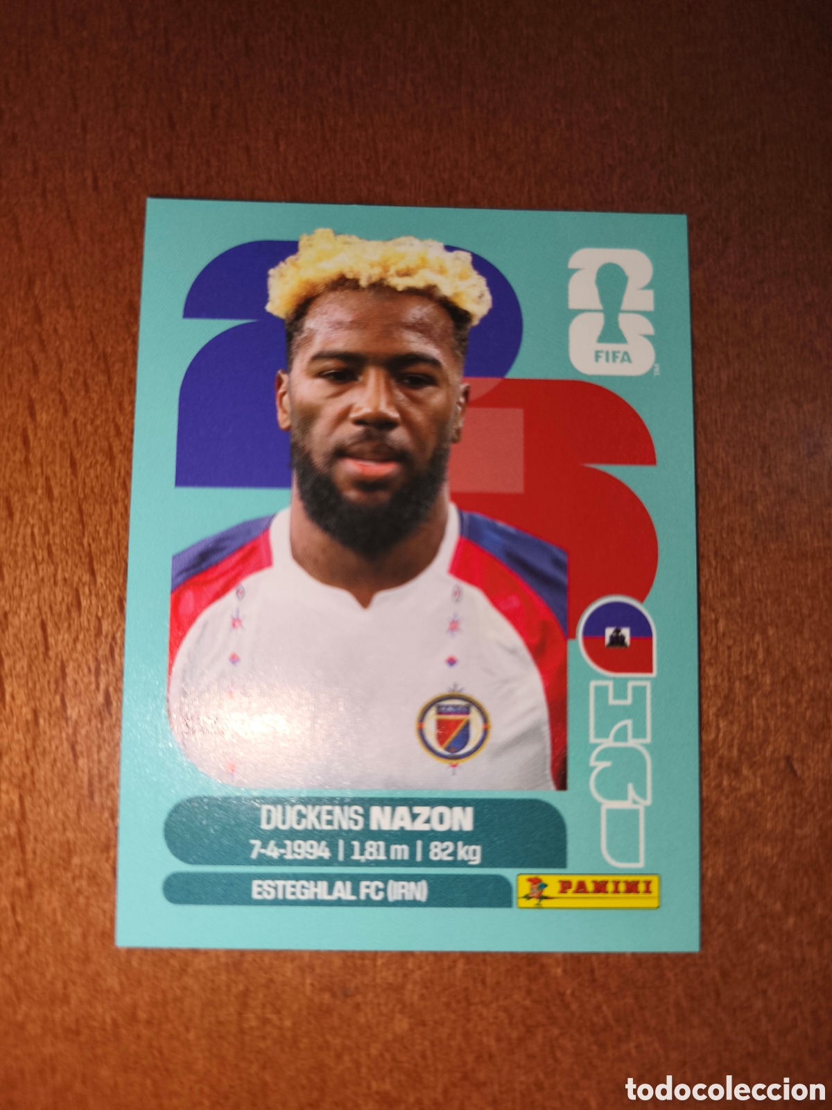 Cromos de F&uacute;tbol: HAI18 Duckens Nazon HAI 18 Fifa World Cup 2026 Hait&iacute;