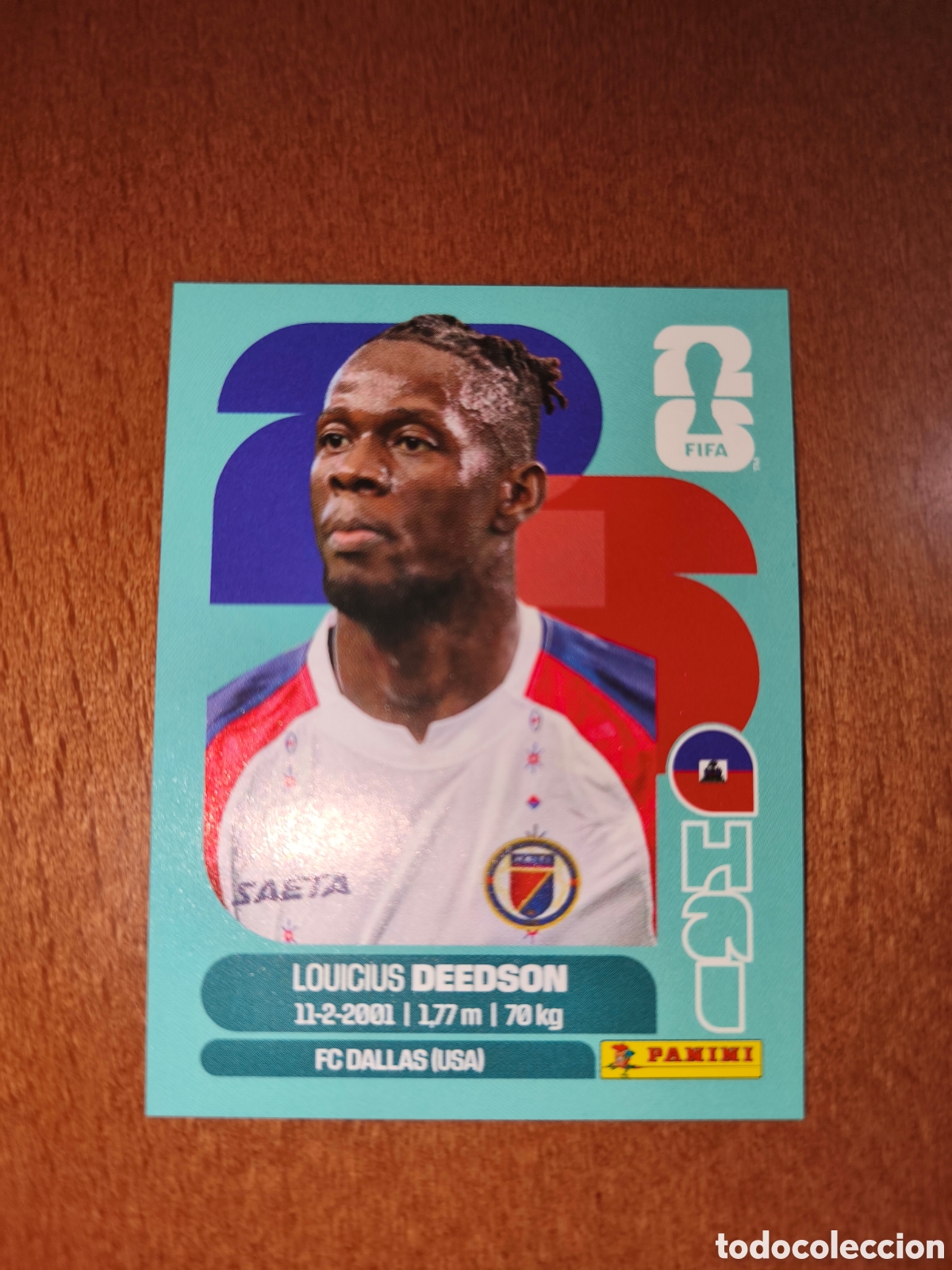 Cromos de F&uacute;tbol: HAI19 Louicius Deedson HAI 19 Fifa World Cup 2026 Hait&iacute;