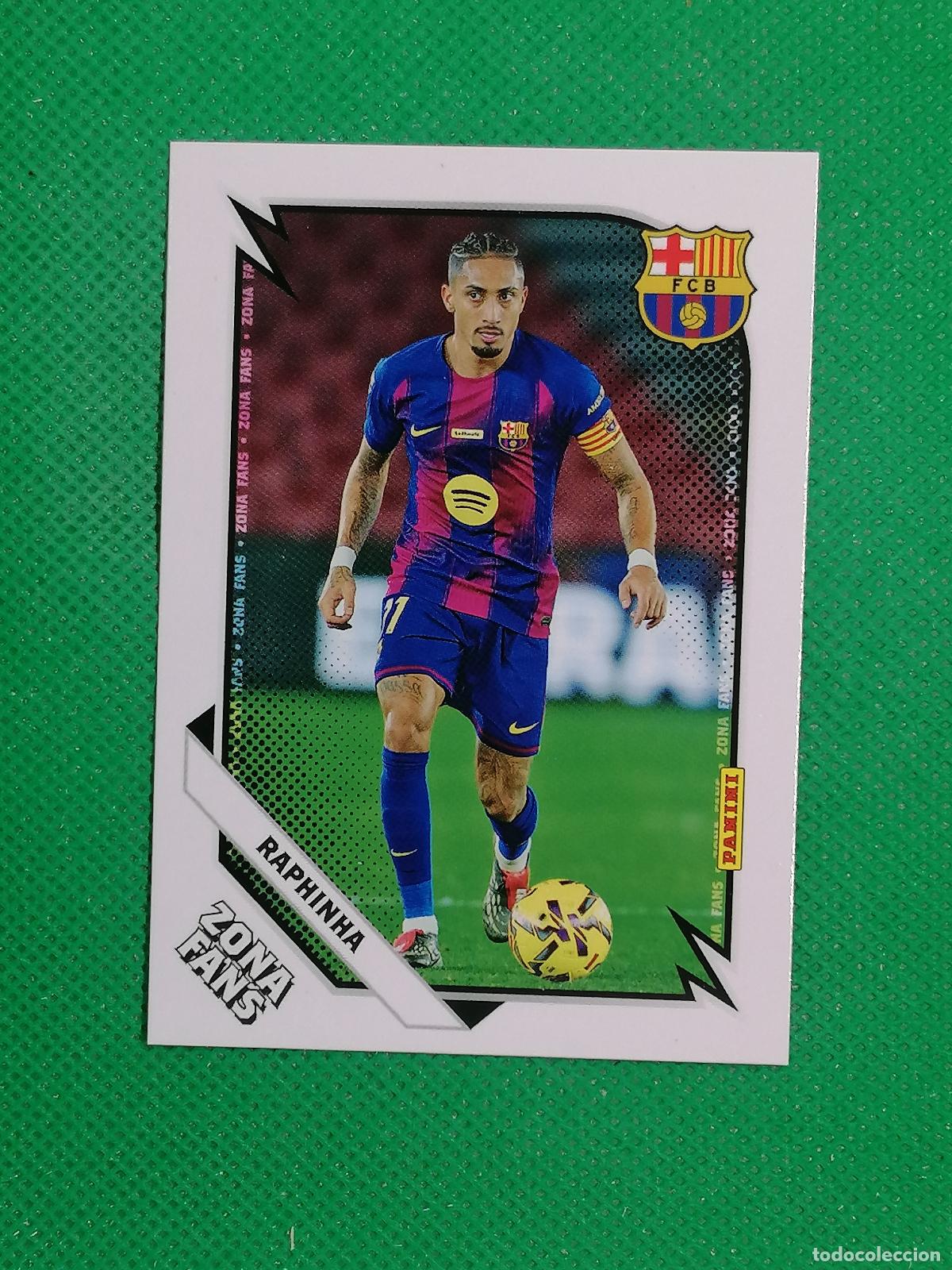 Cromos de F&uacute;tbol: 45 RAPHINHA ZONA FANS ⚽ PANINI CLUB BARCELONA CARD 25 26 2025 2026 ⚽