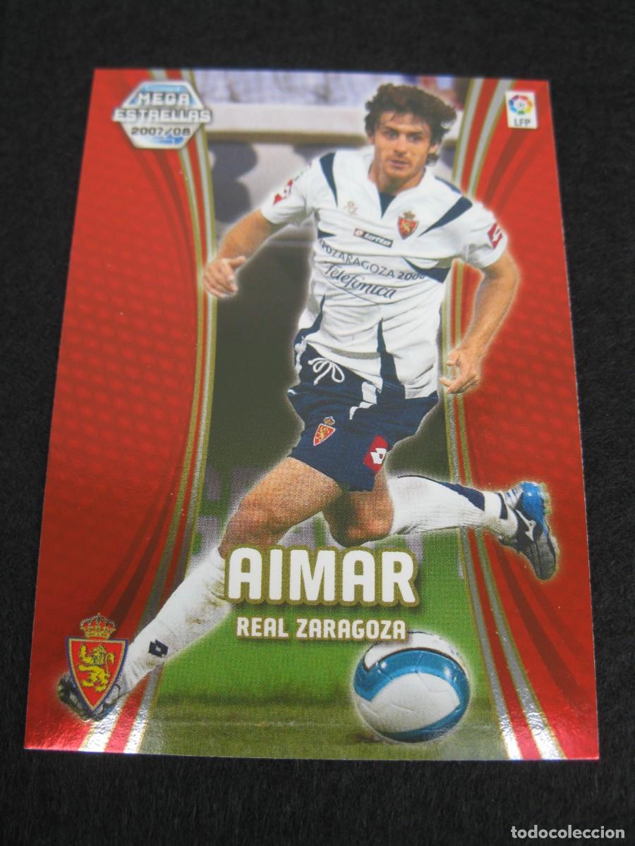 Cromos de F&uacute;tbol: AIMAR (R. ZARAGOZA) - N&ordm; 375 - MEGAESTRELLAS - MEGACRACKS 2007-2008 - PANINI - 07-08.
