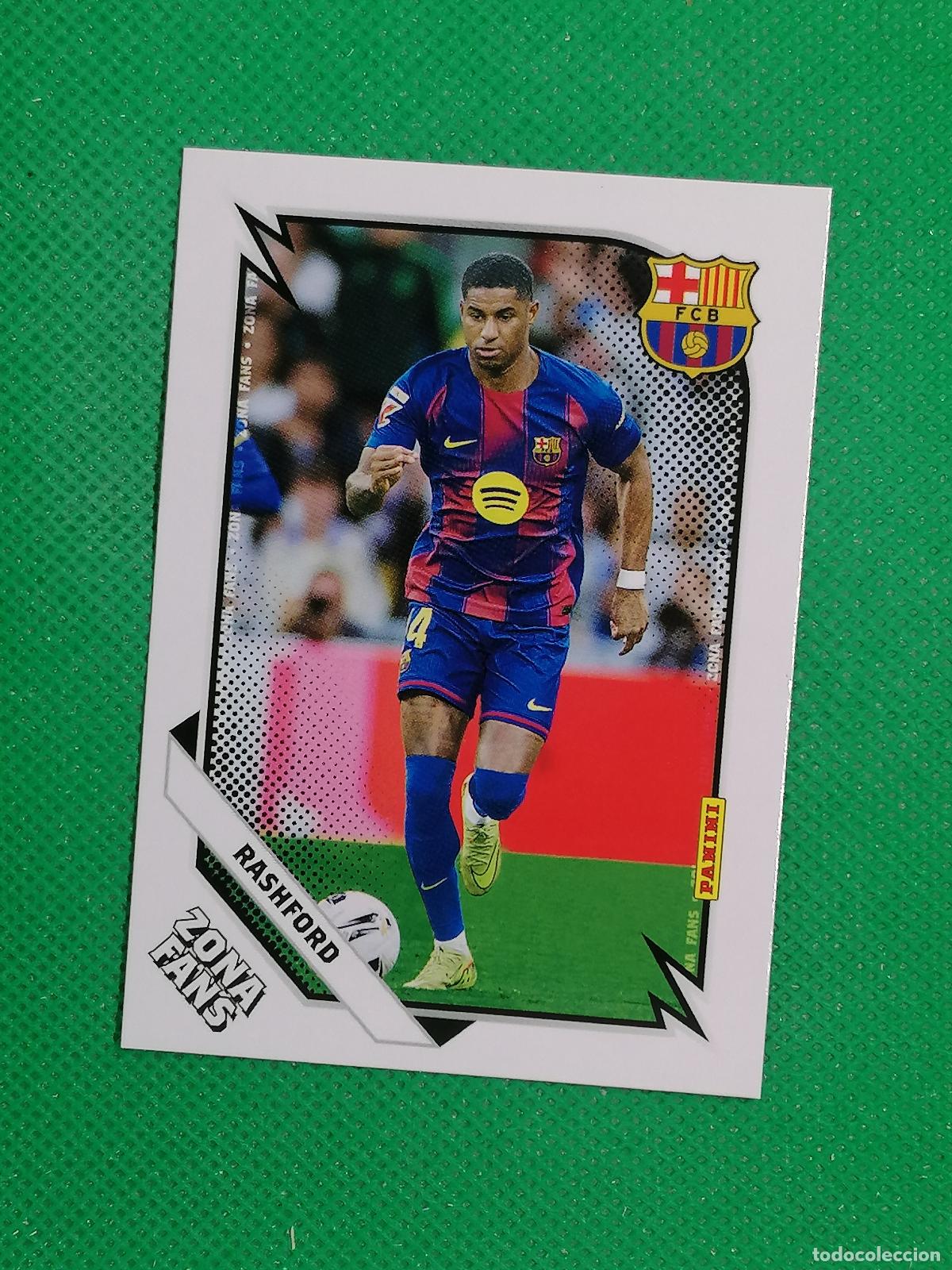 Cromos de F&uacute;tbol: 44 RASHFORD ZONA FANS ⚽ PANINI CLUB BARCELONA CARD 25 26 2025 2026 ⚽
