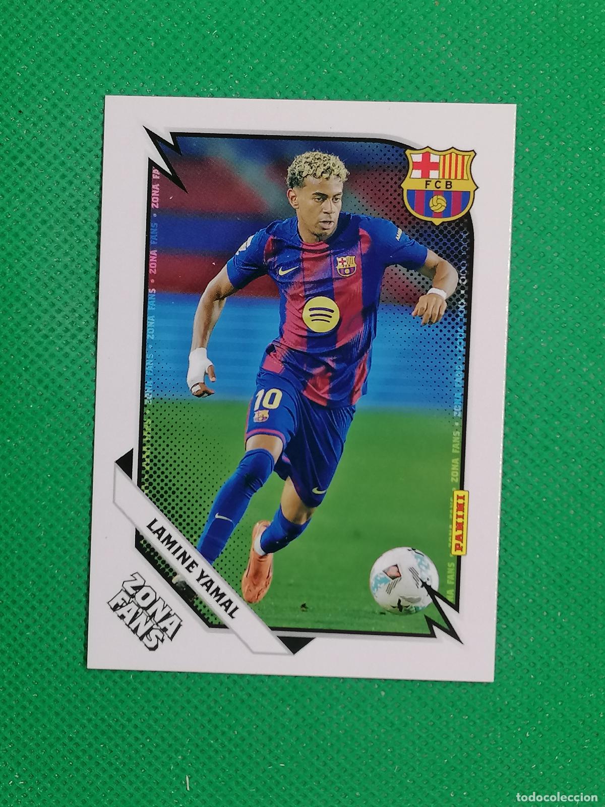 Cromos de F&uacute;tbol: 41 LAMINE YAMAL ZONA FANS ⚽ PANINI CLUB BARCELONA CARD 25 26 2025 2026 ⚽
