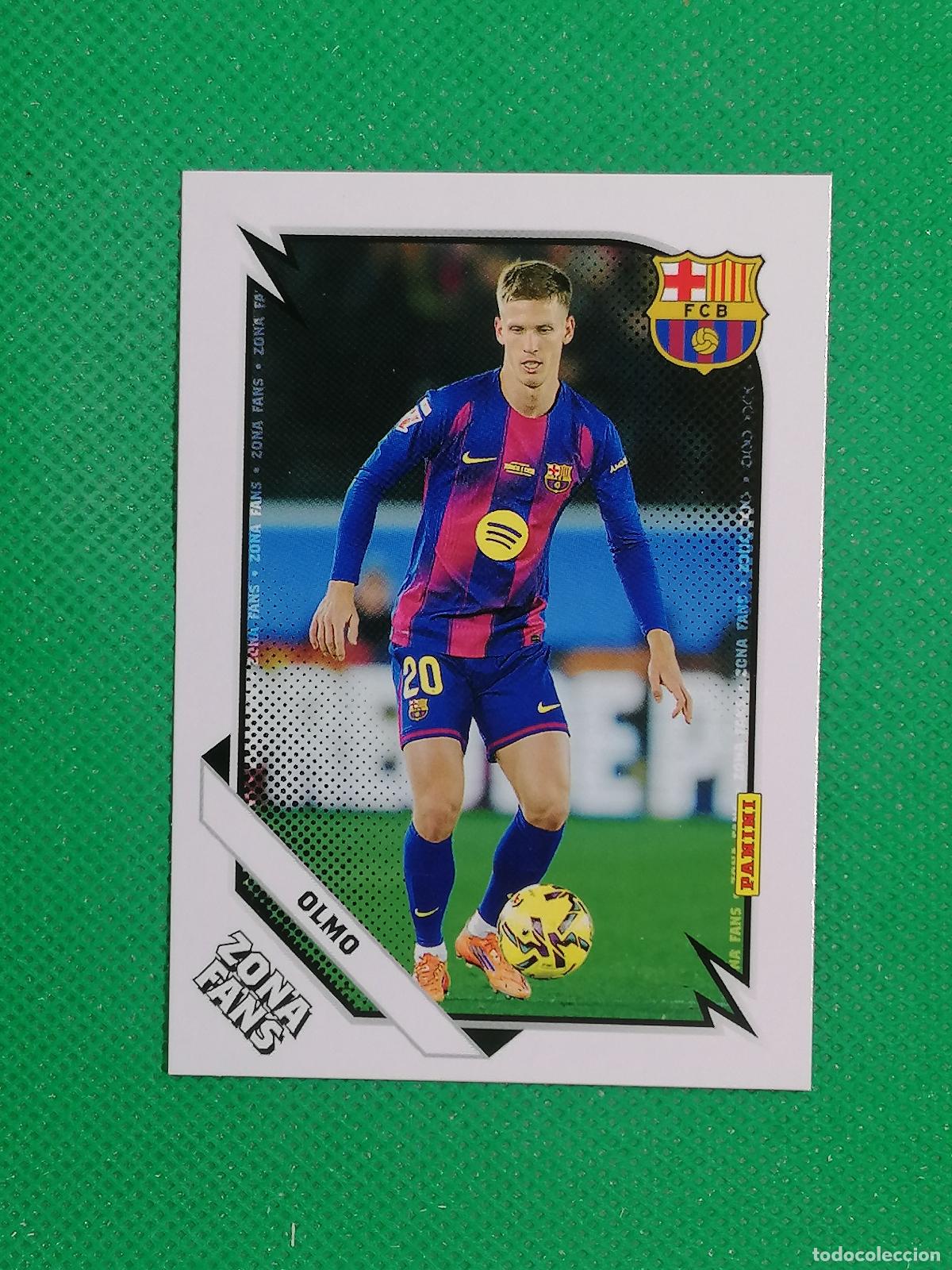 Cromos de F&uacute;tbol: 40 DANI OLMO ZONA FANS ⚽ PANINI CLUB BARCELONA CARD 25 26 2025 2026 ⚽