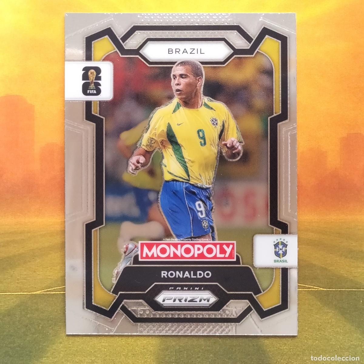 Cromos de F&uacute;tbol: #18 Ronaldo | Brazil | 2026 Monopoly Prizm FIFA World Cup