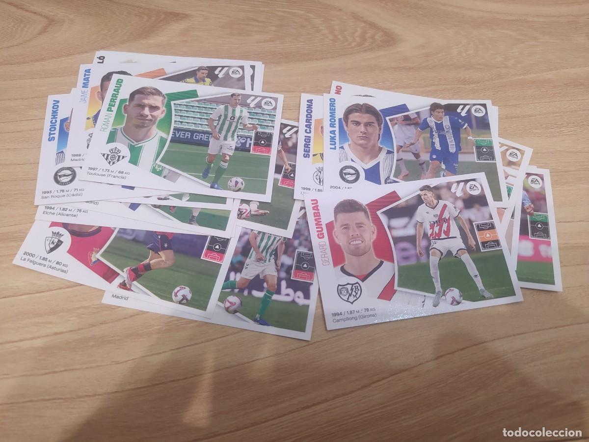 Cartes &agrave; collectionner de Football: 19 ultimos fichajes diferentes de la temporada 2024/2025 algun numero alto