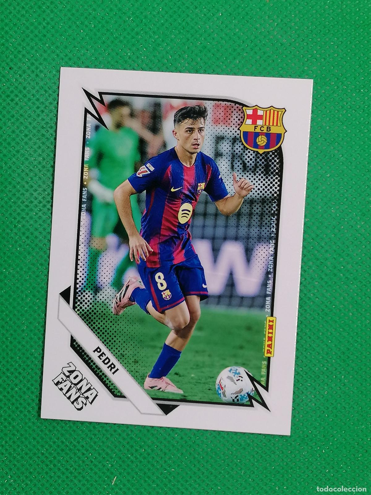 Cromos de F&uacute;tbol: 38 PEDRI ZONA FANS ⚽ PANINI CLUB BARCELONA CARD 25 26 2025 2026 ⚽