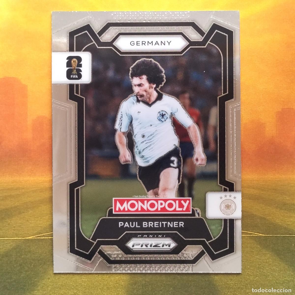 Cromos de F&uacute;tbol: #63 Paul Breitner | Germany | 2026 Monopoly Prizm FIFA World Cup