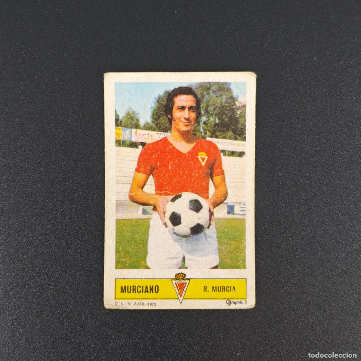 Cromos de F&uacute;tbol: CROMO FUTBOL LIGA ESTE MURCIANO REAL MURCIA NUNCA PEGADO SIN PEGAR 73 74 1973 1974 RA526
