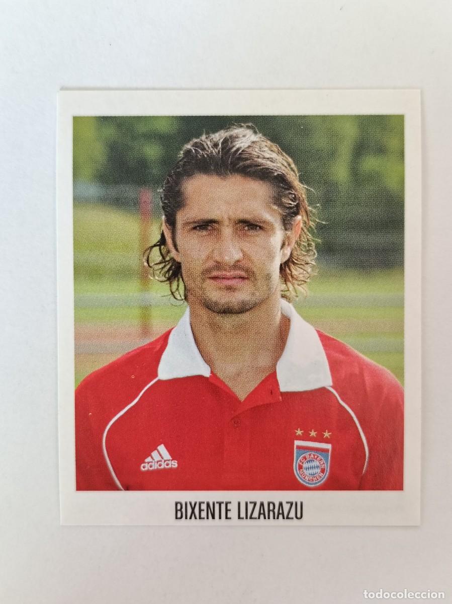 Football Stickers: #396 BIXENTE LIZARAZU (BAYERN MUNICH) BUNDESLIGA 2005/2006 PANINI