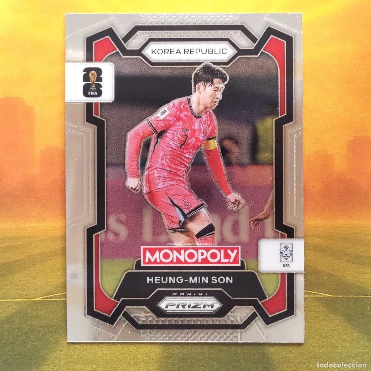 Fu&szlig;ball-Sticker: #83 Heung-Min Son | Korea Republic | 2026 Monopoly Prizm FIFA World Cup