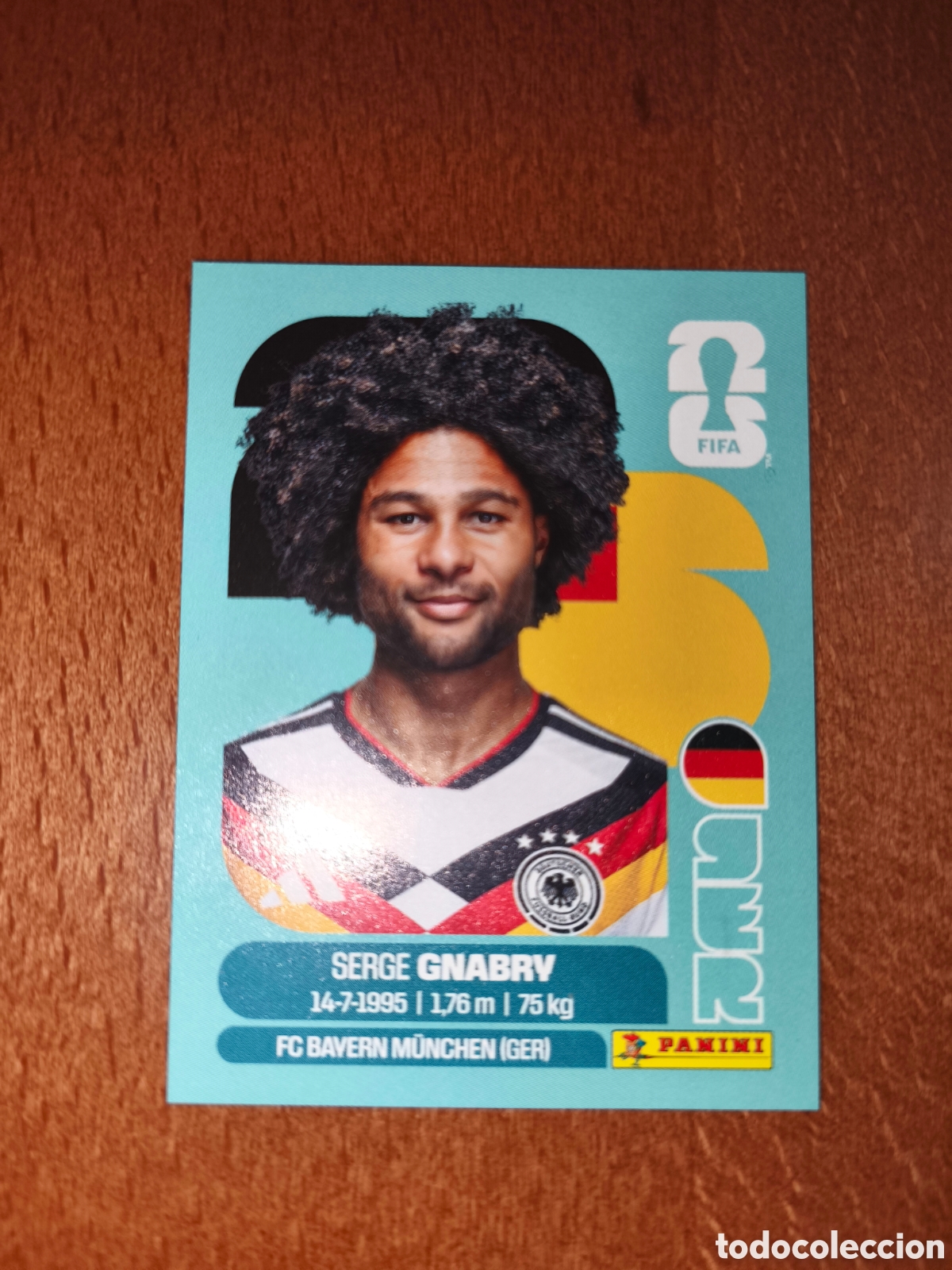 Fu&szlig;ball-Sticker: GER16 Serge Gnabry GER 16 Fifa World Cup 2026 Alemania
