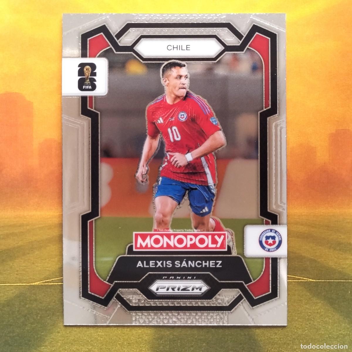 Fu&szlig;ball-Sticker: #85 Alexis Sanchez | Chile | 2026 Monopoly Prizm FIFA World Cup