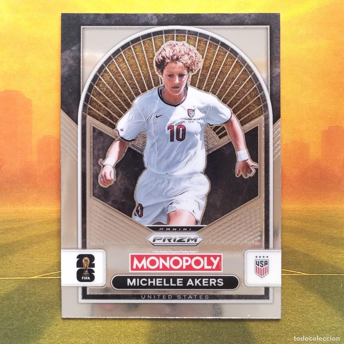 Cromos de F&uacute;tbol: #90 Michelle Akers | United States | 2026 Monopoly Prizm FIFA World Cup