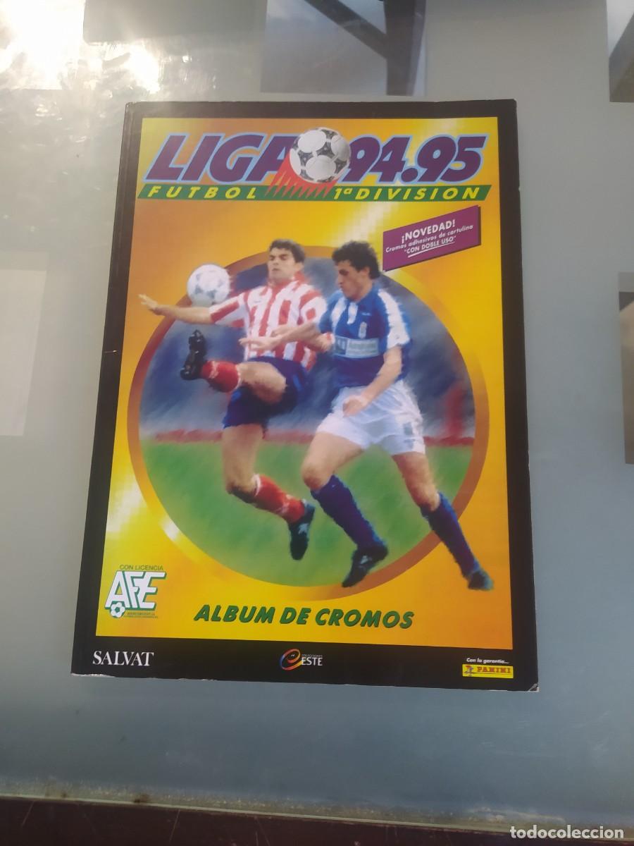Cromos de F&uacute;tbol: ALBUM IMPRESO DE LA TEMPORADA 1994/1995 COLECCION SALVAT