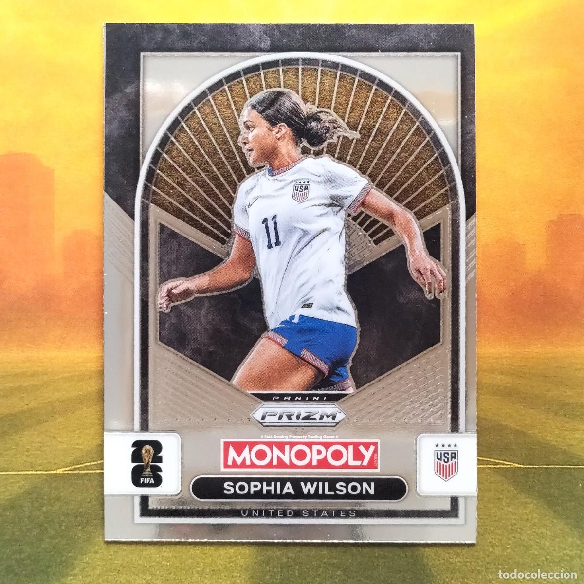 Cromos de F&uacute;tbol: #95 Sophia Wilson | United States | 2026 Monopoly Prizm FIFA World Cup