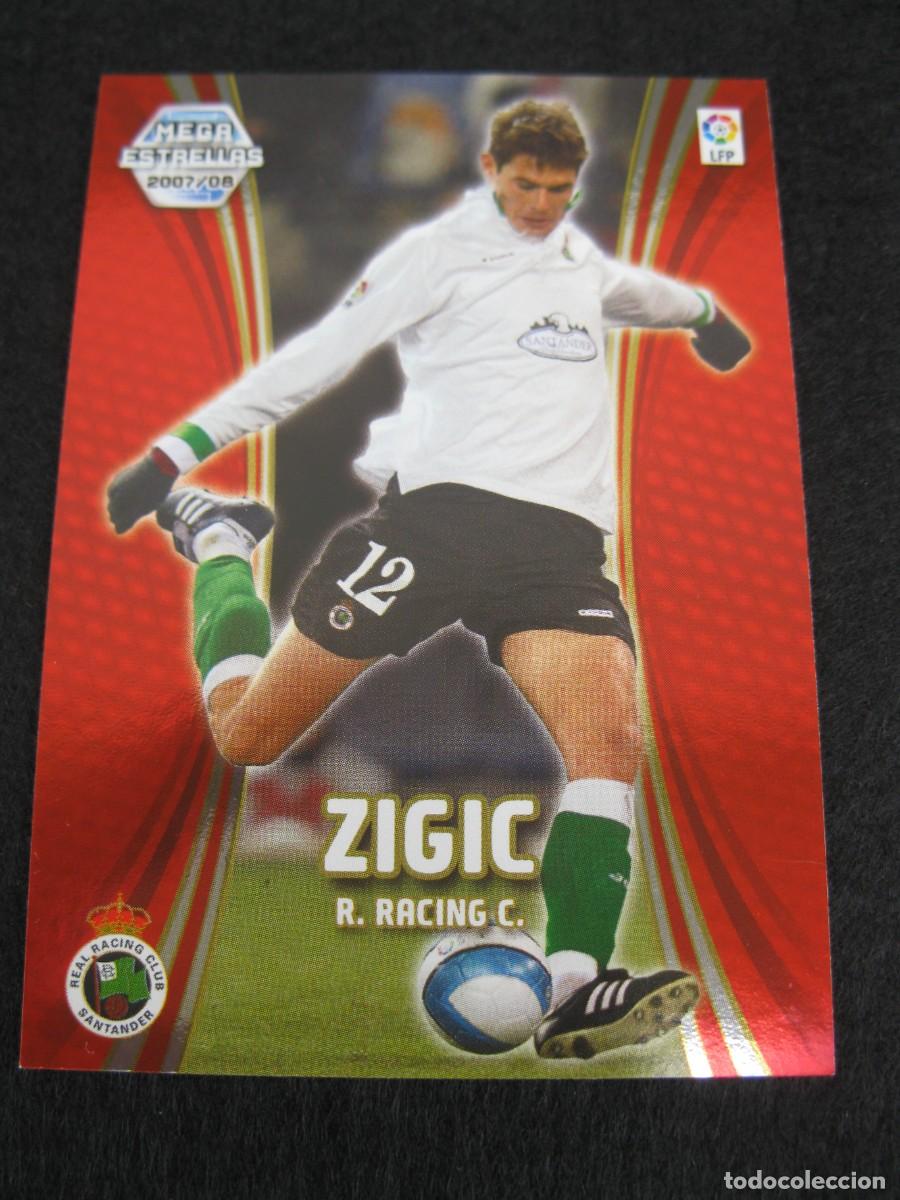 Cromos de F&uacute;tbol: ZIGIC (R. RACING C.) - N&ordm; 385 - MEGAESTRELLAS - MEGACRACKS 2007-2008 - PANINI - 07-08.