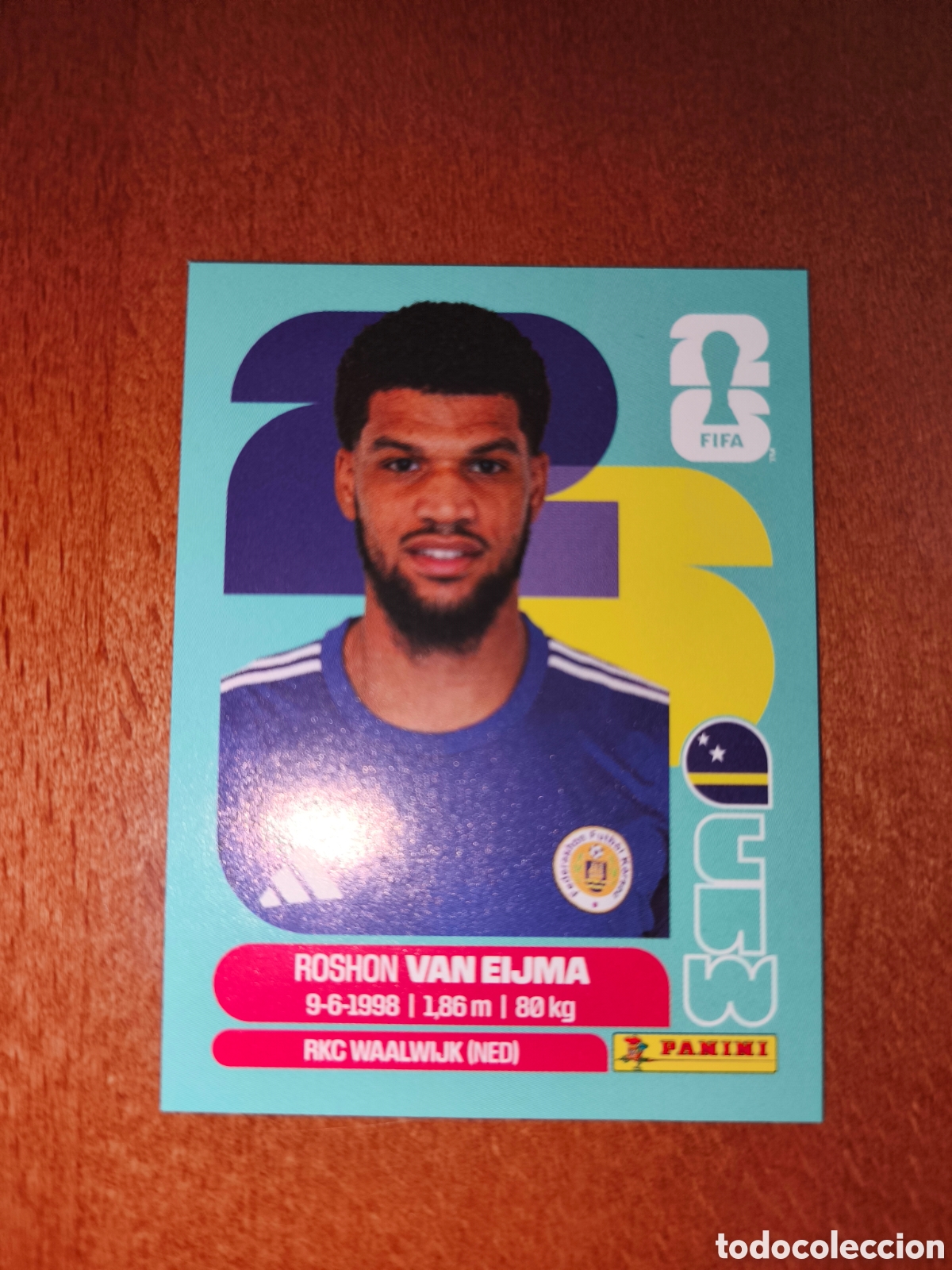 Cromos de F&uacute;tbol: CUW7 Roshon Van Eijma CUW 7 Fifa World Cup 2026 Cura&ccedil;ao