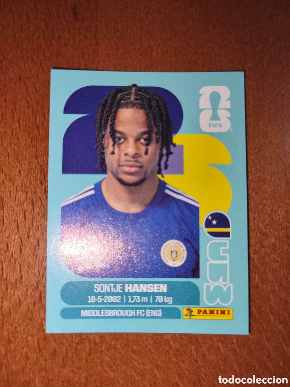 Cromos de F&uacute;tbol: CUW20 Sontje Hansen CUW 20 Fifa World Cup 2026 Cura&ccedil;ao