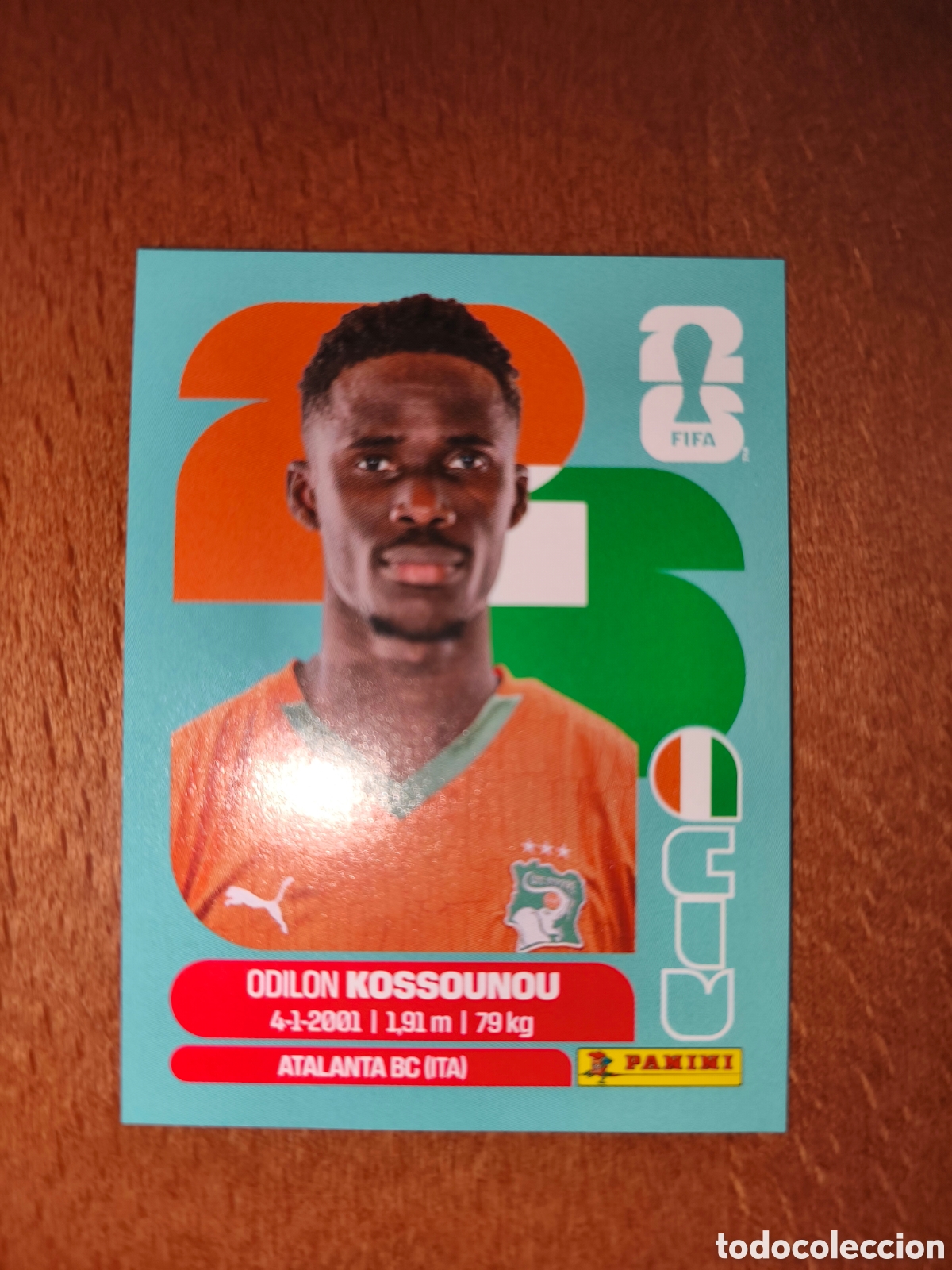 Cromos de F&uacute;tbol: CIV5 Odilon Kossounou CIV 5 Fifa World Cup 2026 Costa de Marfil