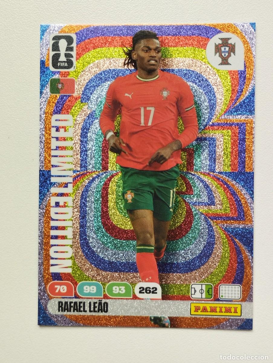 Cromos de F&uacute;tbol: CROMO CARD ADRENALYN MUNDIAL WORLD CUP 2026 LIMITED EDITION RAFAEL LEAO PORTUGAL