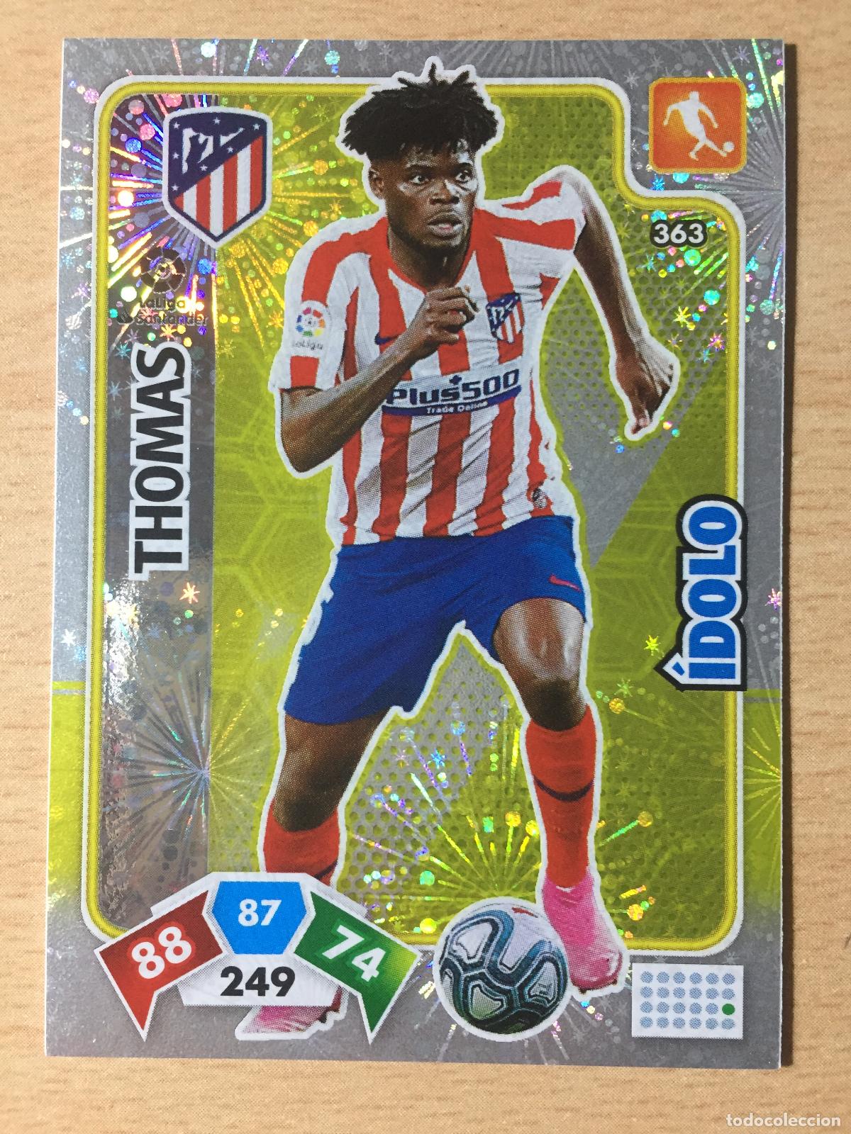 Fu&szlig;ball-Sticker: 2019-2020 - 363 THOMAS - ATLETICO DE MADRID - PANINI ADRENALYN