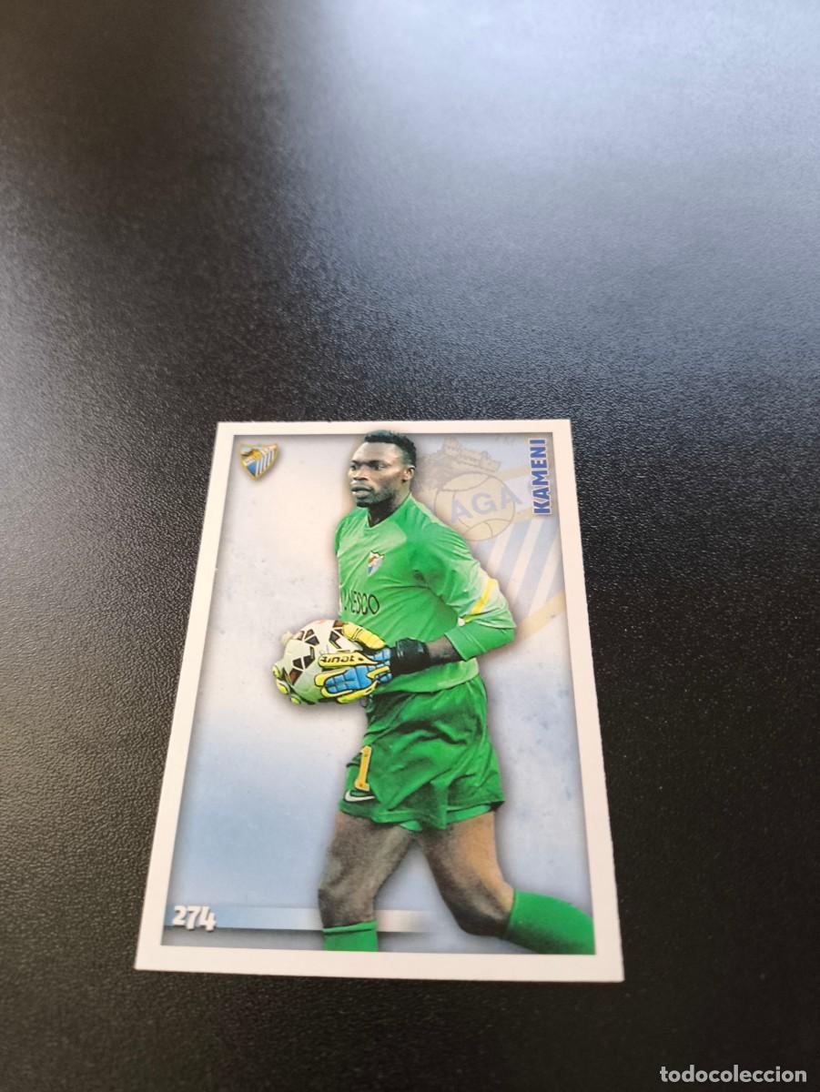 Cromos de F&uacute;tbol: 274 Kameni MALAGA MUNDICROMO LIGA 2014 2015 14 15 NO PANINI ESTE
