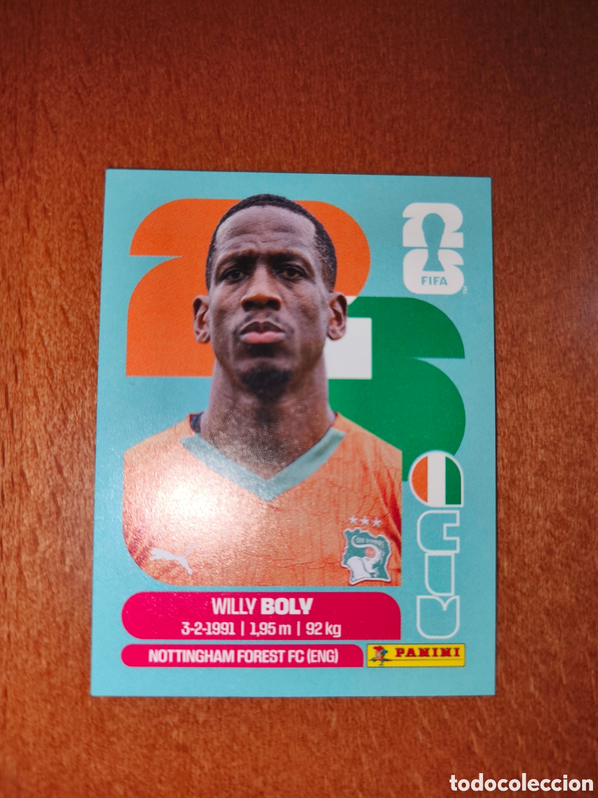 Cromos de F&uacute;tbol: CIV7 Willy Boly CIV 7 Fifa World Cup 2026 Costa de Marfil