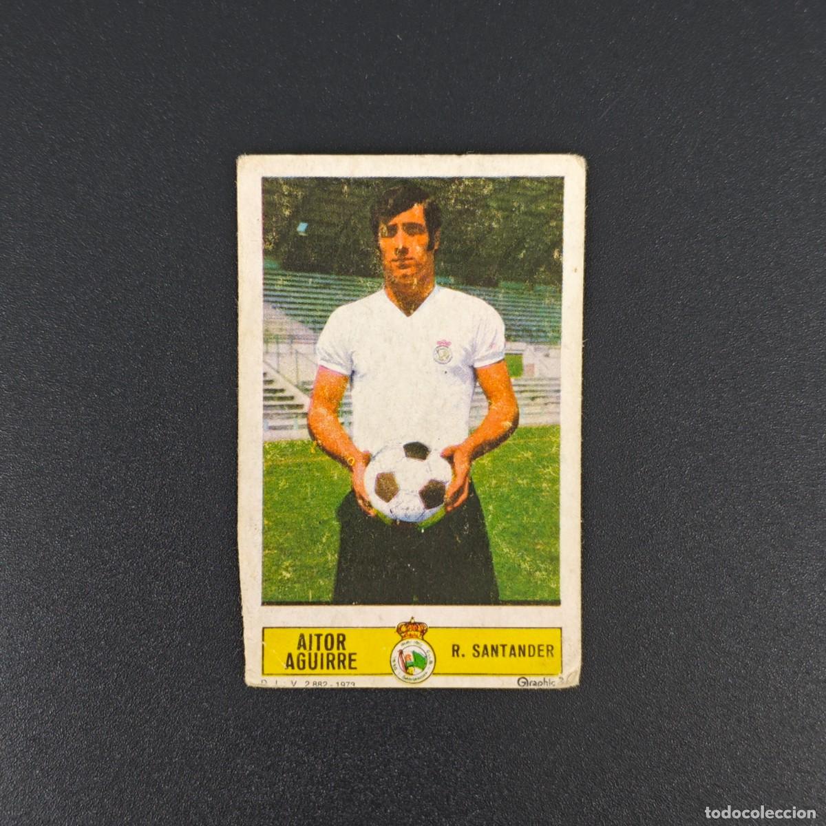 Cromos de F&uacute;tbol: CROMO FUTBOL LIGA ESTE AITOR AGUIRRE RACING SANTANDER NUNCA PEGADO SIN PEGAR 73 74 1973 1974 RA526