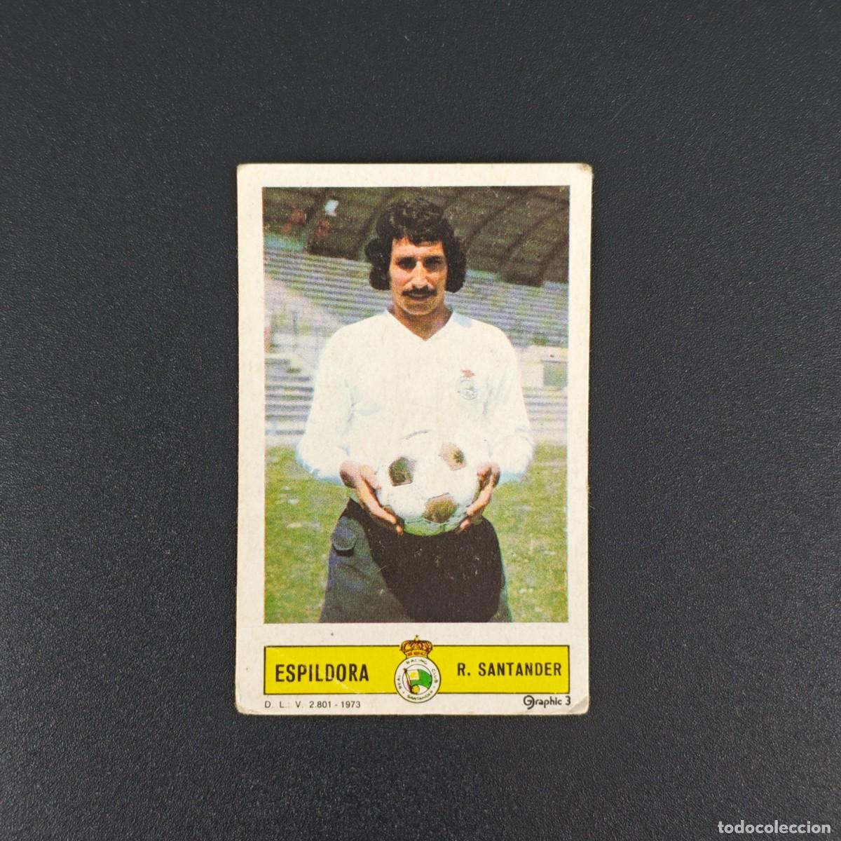 Cromos de F&uacute;tbol: CROMO FUTBOL LIGA ESTE ESPILDORA RACING SANTANDER NUNCA PEGADO SIN PEGAR 73 74 1973 1974 RA526
