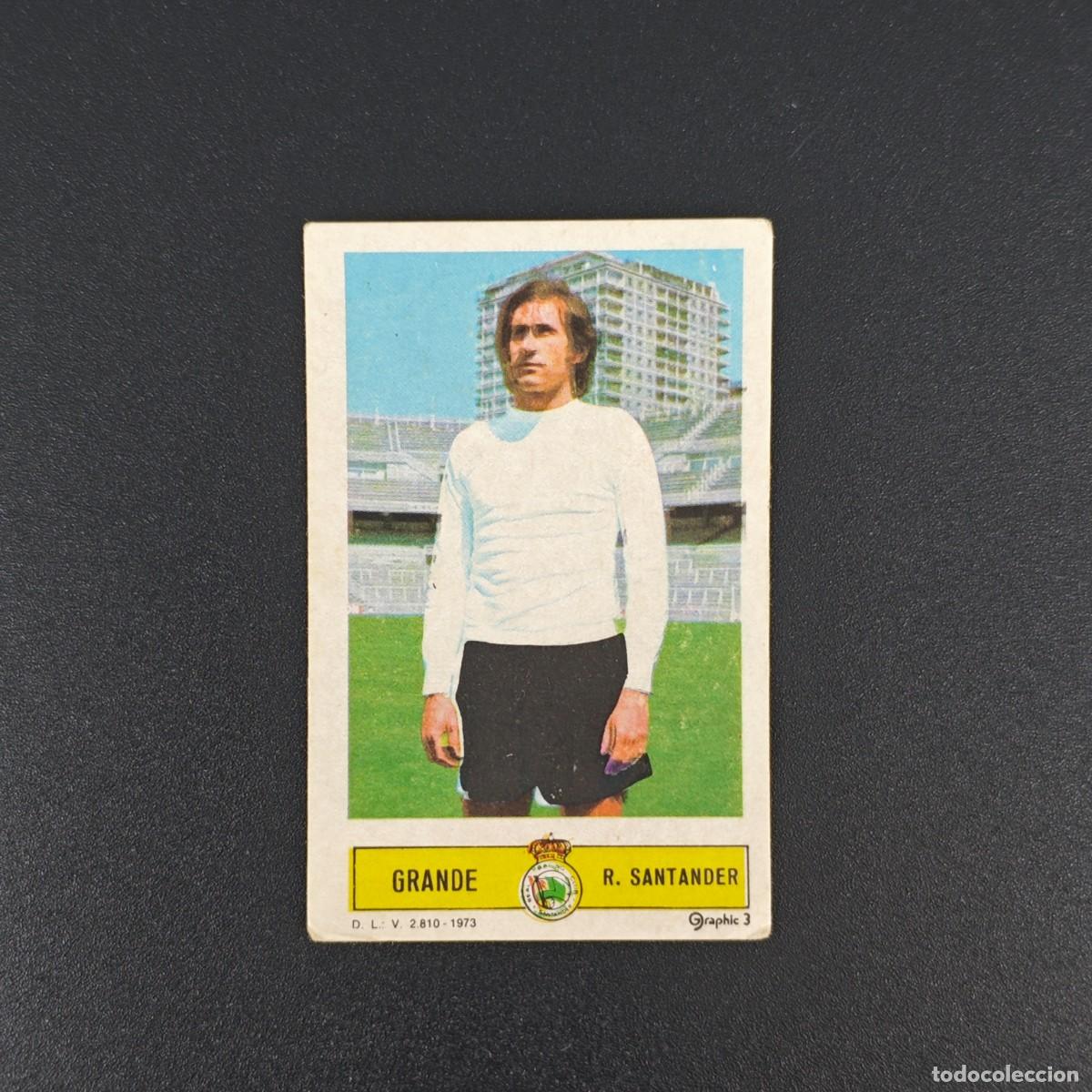 Cromos de F&uacute;tbol: CROMO FUTBOL LIGA ESTE GRANDE RACING SANTANDER NUNCA PEGADO SIN PEGAR 73 74 1973 1974 RA526