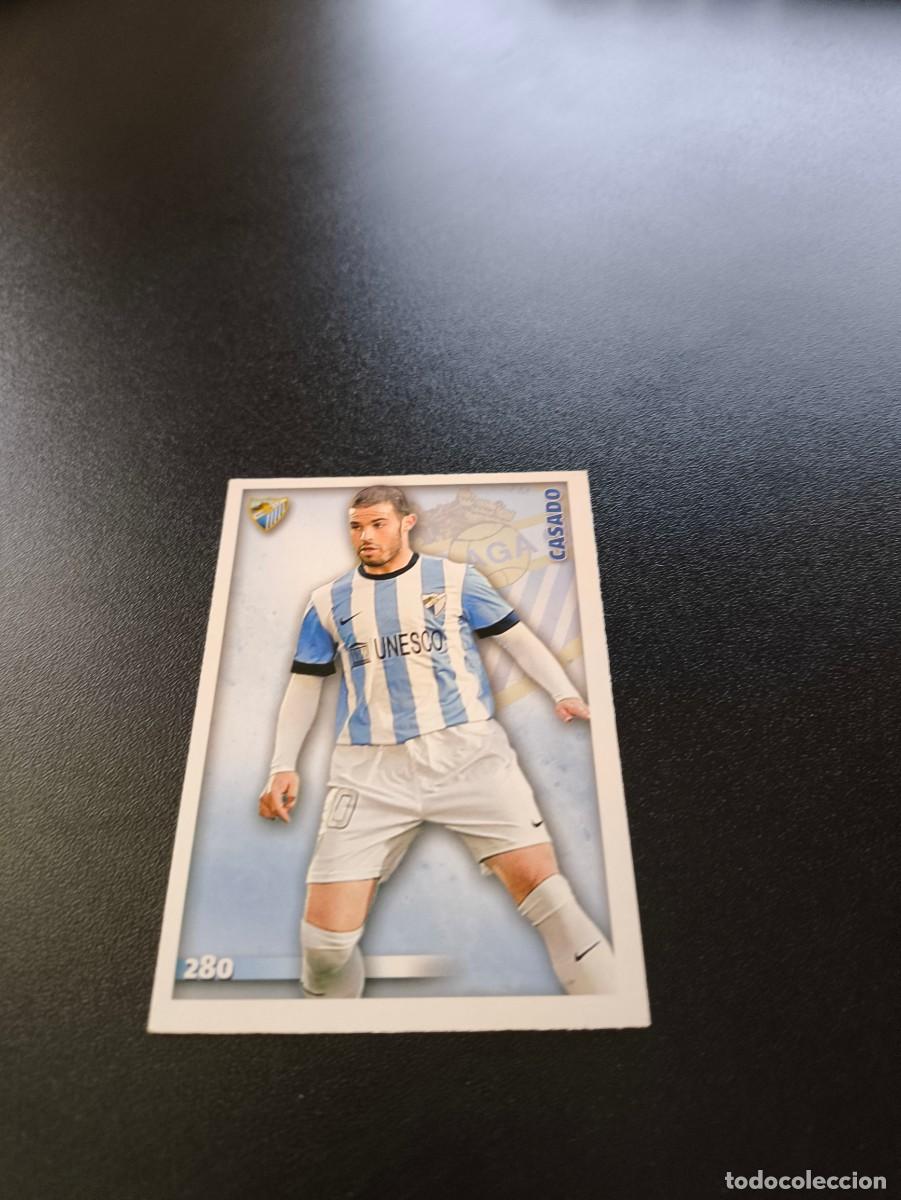 Football Stickers: 280 Casado MALAGA MUNDICROMO LIGA 2014 2015 14 15 NO PANINI ESTE