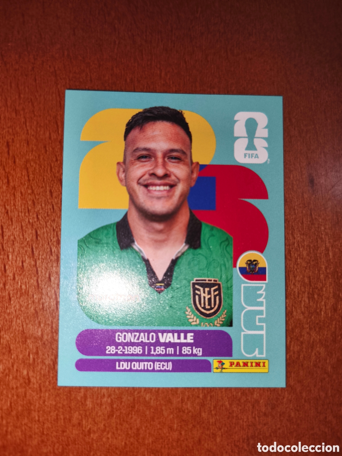 Football Stickers: ECU3 Gonzalo Valle ECU 3 Fifa World Cup 2026 Ecuador
