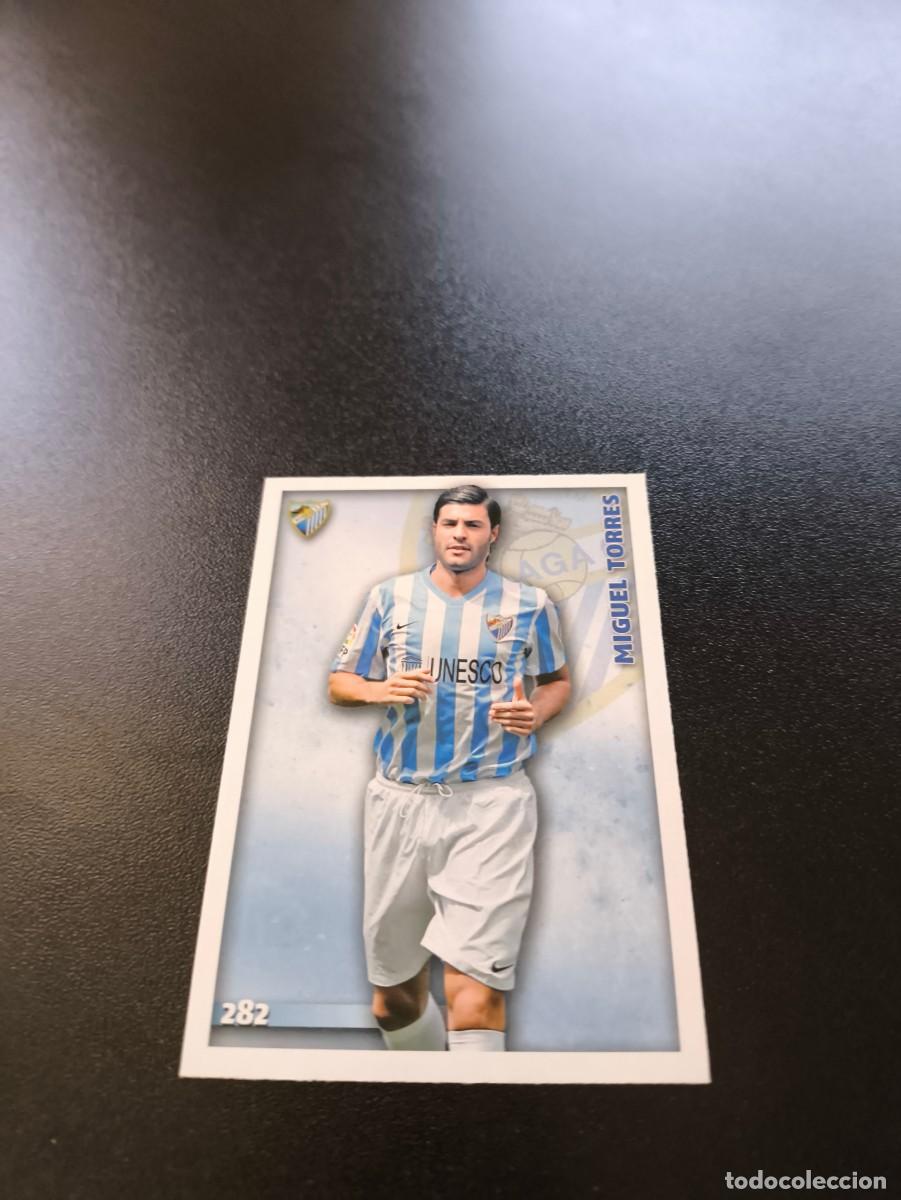 Fu&szlig;ball-Sticker: 282 Miguel Torres ALTA MALAGA MUNDICROMO LIGA 2014 2015 14 15 NO PANINI ESTE